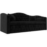 велюр черный