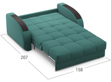 Диван Moon Family 109 158 см с ППУ