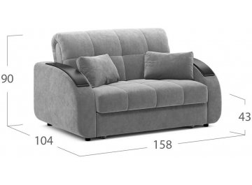 Диван Moon Family 109 / Н20 Lux v1+(2)65 н 004763