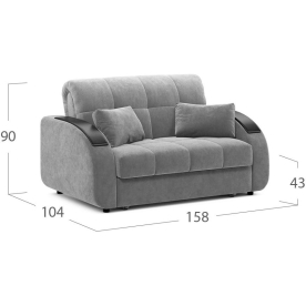 Диван Moon Family 109 / Н20 v1+(2)65 н 004759