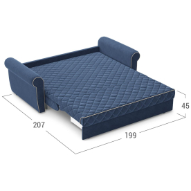 Диван Moon Family 123 199 см с независимым пружинным блоком