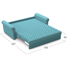 Диван Moon Family 123 199 см с ППУ