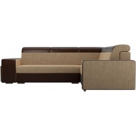 Диван угловой Мустанг с двумя пуфами