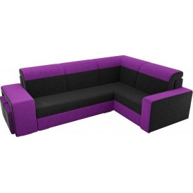 Диван угловой Мустанг с двумя пуфами