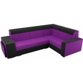 Диван угловой Мустанг с двумя пуфами