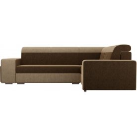 Диван угловой Мустанг с двумя пуфами