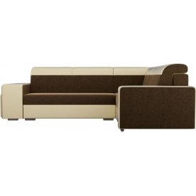 Диван угловой Мустанг с двумя пуфами