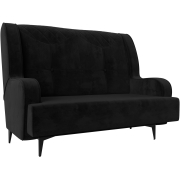 велюр черный