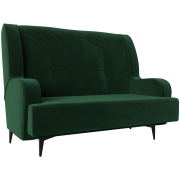 велюр зеленый