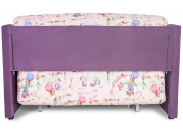 Диван-аккордеон Римини 120 микровелюр princesski / neo 17