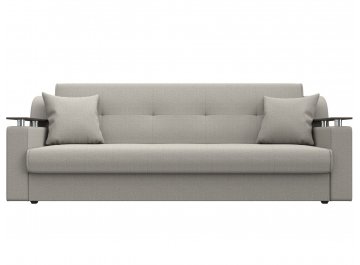 Диван-кровать Бравис прямой амур 02 бежевая / рогожка