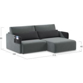 Диван угловой Moon Family 118 правый