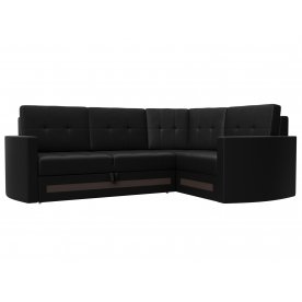 Диван угловой Белла правый экокожа