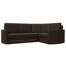 Диван угловой Белла правый экокожа
