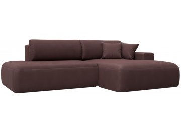 Диван угловой Лига-036 НПБ Модерн joly 09 бордовый