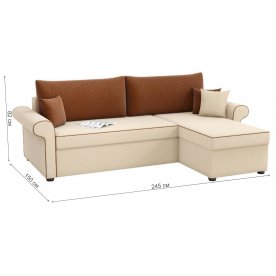 Диван угловой Милфорд