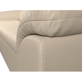 Диван угловой Мисандра левый эко кожа бежевый