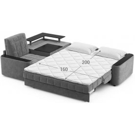 Диван угловой Moon Family №018 / 91Лн+Н30С Lux v1+(1)65Пн 004692 левый