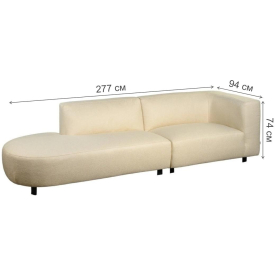 Диван угловой Telas Vogue Round MDI.SF.TEL.1140