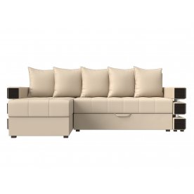 Диван угловой Венеция левый экокожа