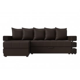 Диван угловой Венеция левый экокожа