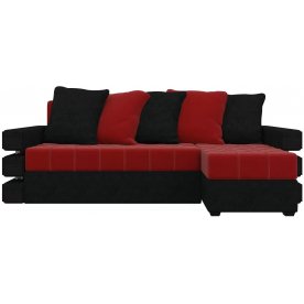 Диван угловой Венеция правый микровельвет