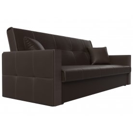 Диван Валенсия эко кожа коричневый