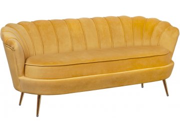 Дизайнерский диван Pearl Triple Yellow