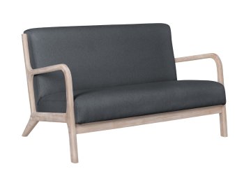 Дизайнерский двухместный диван Cody B-grafit