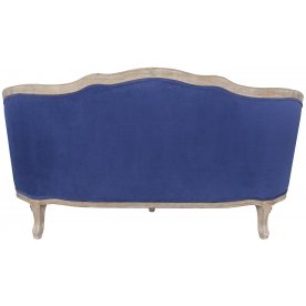 Дизайнерский двухместный диван Darcy 2 Blue