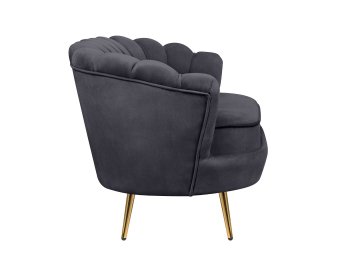 Дизайнерский двухместный диван Pearl Double Black