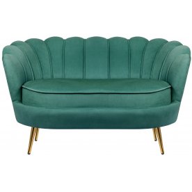 Дизайнерский двухместный диван Pearl Double Green V2