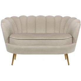 Дизайнерский двухместный диван Pearl Double Taupe