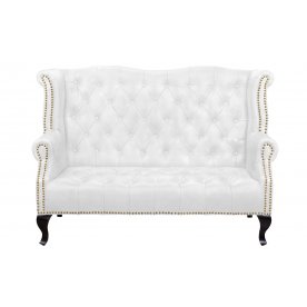 Кожаный дизайнерский диван Royal Sofa White