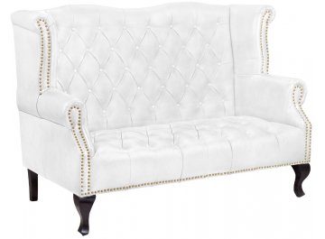 Кожаный дизайнерский диван Royal Sofa White