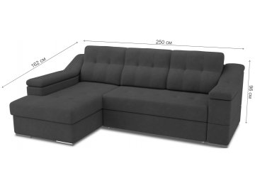 Диван угловой L3.1 Liverpool левый