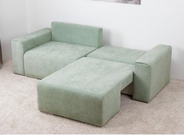 Угловой диван Оксфорд 200х160 с оттоманкой