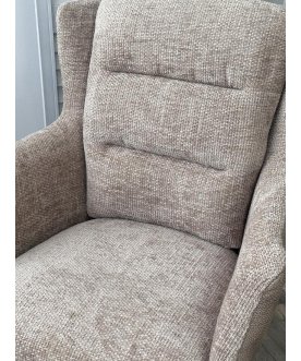 Стул-кресло Garland 360 поворотное haga-30 бежевый / gino-101 бежевый / черный