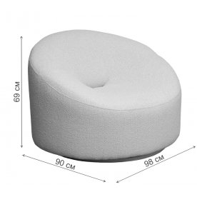 Кресло Luna поворотное