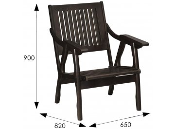 Кресло Массив