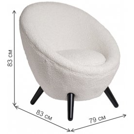 Кресло Moon 48MY-2746 CRE