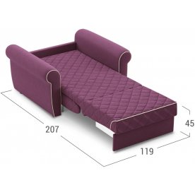 Кресло Moon Family 123 с независимым пружинным блоком