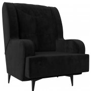 велюр черный