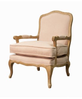 Мягкое полукресло с подлокотниками Nitro Beige Velvet