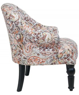 Низкое кресло Desta Orange Flower