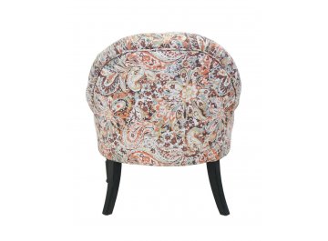 Низкое кресло Desta Orange Flower