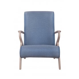 Низкое кресло Fobos blue