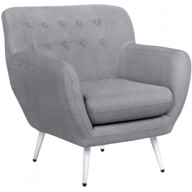 Низкое кресло Fuller Grey V2