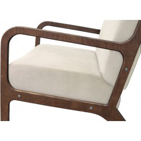 Низкое кресло Mody Beige