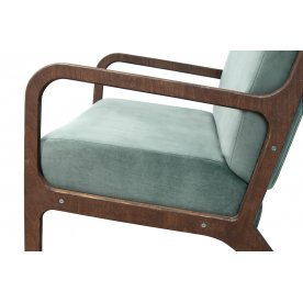 Низкое кресло Mody Green